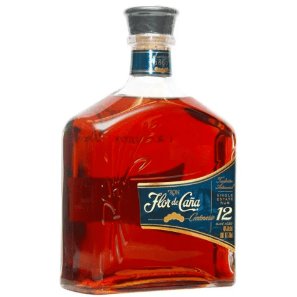RON FLOR DE CAÑA 12 AÑOS CENTENARIO Botella de 750 ml Licoreria247