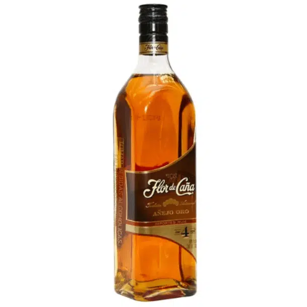 Ron Flor de Caña 4 Años Gold Botella 750 ml Licoreria247