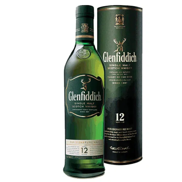 WHISKY GLENFIDDICH 12 AÑOS Botella de 750ml