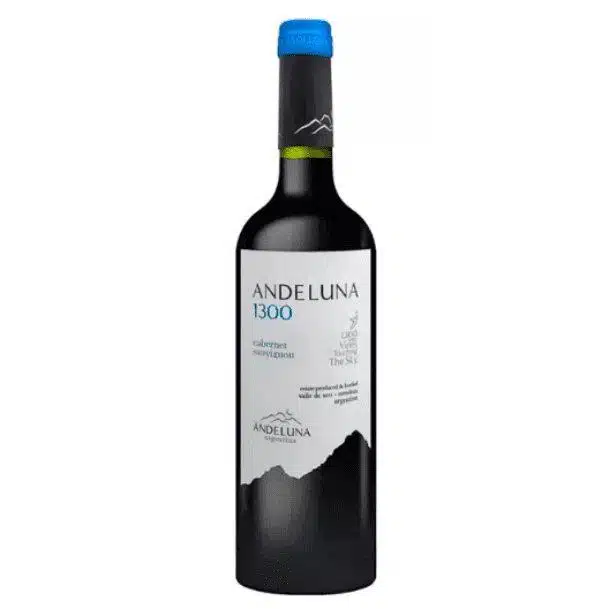 VINO CABERNET SAUVIGNON 1300 ANDELUNA Botella de 750 ml