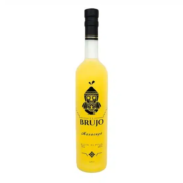 PISCO SABORIZADO MARACUYA - EL BRUJO