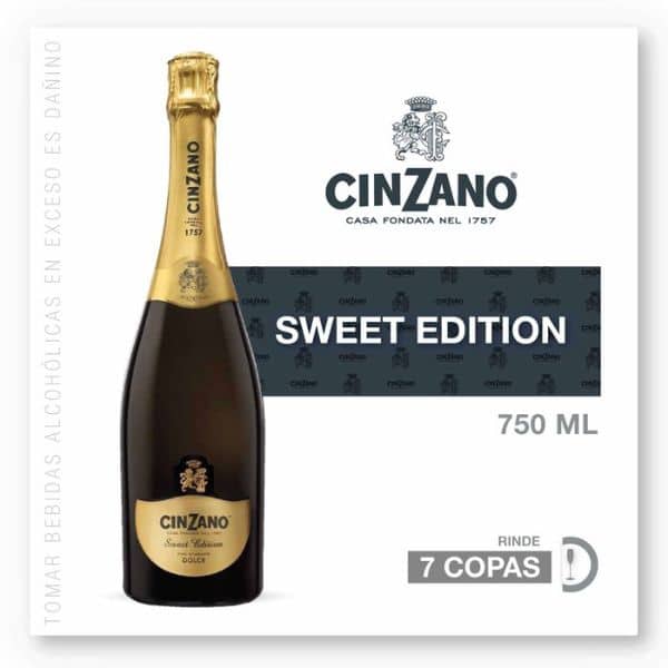 ESPUMANTE CINZANO Sweet Edition Botella de 750ml