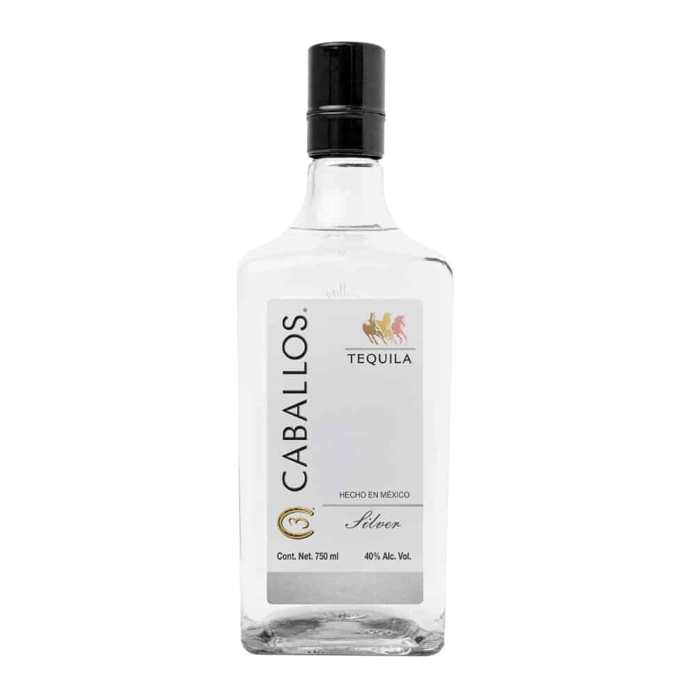 Tequila 3 Caballos Silver 750ml